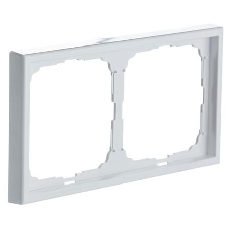 рамка 2 поста SYSTEME ELECTRIC Art Gallery белый