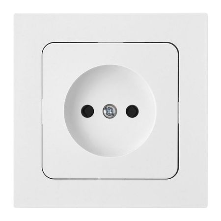 розетка 1 пост BYLECTRICA Аструм б/з белый амб 050015 03 cfa 5 в 5015 для mazda cx4 автомобильная фара в сборе охлаждающий вентилятор 3 контакта