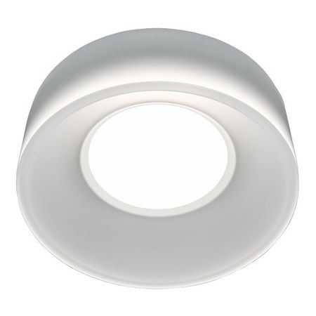 светильник встраиваемый MAYTONI Pauline GU10 1x10Вт белый светильник встраиваемый novotech gem gu10 1х9вт алюминий акрил белый