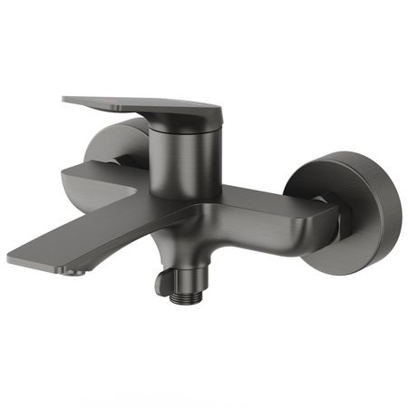 смеситель для ванной TOKITO Mitsuishi короткий латунь вороненая сталь смеситель для раковины tokito mitsuishi латунь