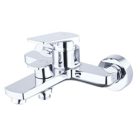 смеситель для ванны IDDIS Ever короткий латунь хром смеситель для ванны damixa gala короткий латунь