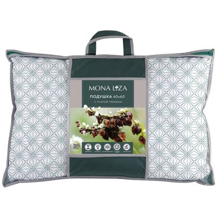 подушка MONA LIZA 40х60см с лузгой гречихи, арт.539172
