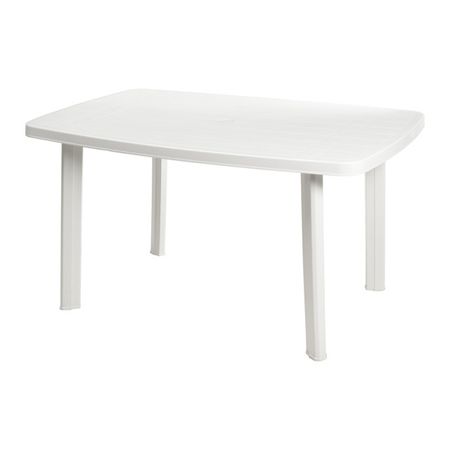 стол овальный KOOPMAN FARO 137х85см белый полипропилен таз складной овальный idea флекс 17 5 л полипропилен смоки