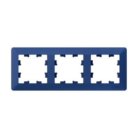 рамка 3 поста AtlasDesign Air аквамарин необработанный аквамарин 2 3 см