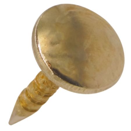 гвозди мебельные 2,5х15мм золото шляпка 10мм 20шт