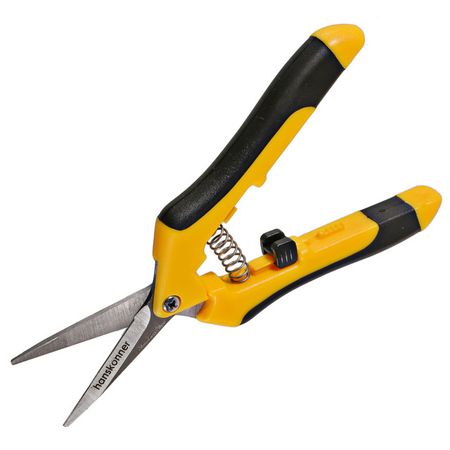 секатор Hanskonner 15см плоскостной с узким лезвием секатор плоскостной контактный koopman 26см