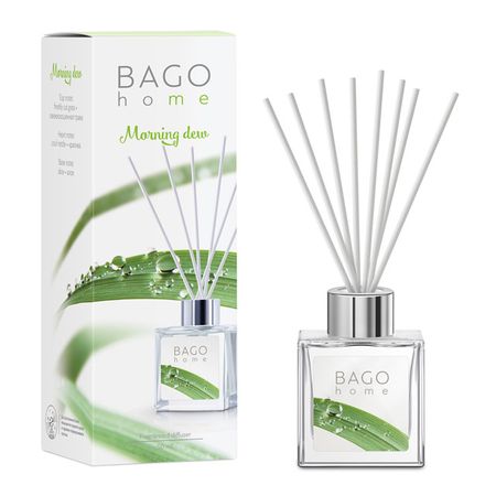 аромадиффузор BAGO Home Утренняя роса 50мл искусственные утренняя слава и эвкалипт 75 см