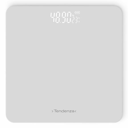 весы напольные Tendenza TZ-BS-102 до 180кг стекло белый