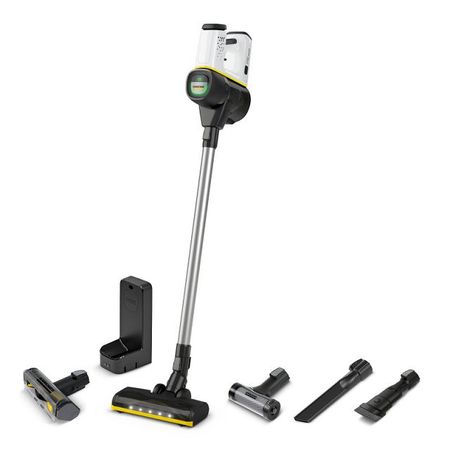 пылесос вертикальный беспроводной KARCHER VC 6 Cordless ourFamily Pet 250Вт 0,8л серый