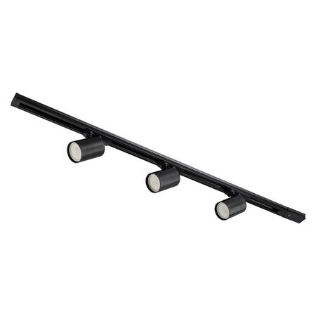 комплект трековой системы SMARTBUY Kit под лампу 3х12Вт GU10 IP20 1м черный jiaderui трансформатор освещения 1 36вт