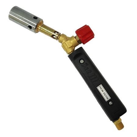 горелка воздушная ПРОФЕССИОНАЛ Р2 PRO-серия укороченная сопло 25мм длина 25см вентиль