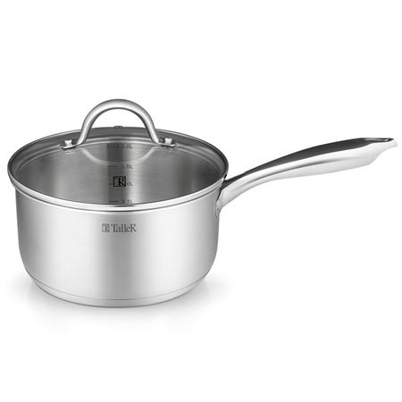 ковш TALLER Элиза 2л 20см нерж.сталь c крышкой индукция ковш mallony buono 0 75л 14см нерж   без крышки индукция