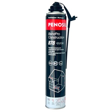 клей-пена PENOSIL BondPro Construction 878 многоцелевая всесезонная 750мл, арт.A1632Z клей пена penosil bondpro construction 878 многоцелевая всесезонная 750мл арт a1632z