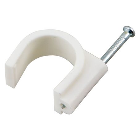 скоба для крепления кабеля круглая 12мм 20 штук белая скоба крепежная sc 8 12мм белый 25шт