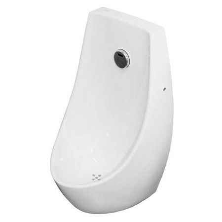 писсуар КЕРАМИН Трино подвесной однорежимный автоматический смыв белый filn белый автоматический лодочный тумблер 16a 250v