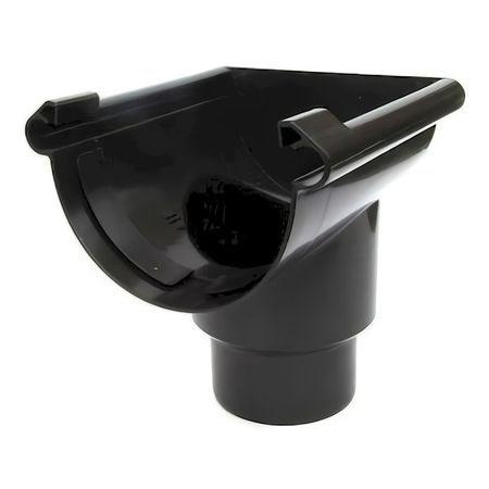 воронка желоба IMPLAST универсальная торцевая G130/80, 80/100 мм графит воронка для консервирования xinchen zh1001