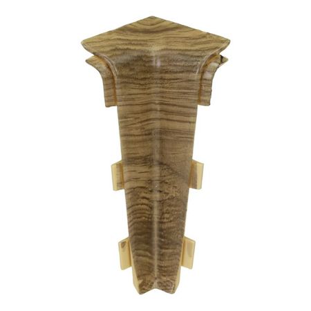 угол внутренний для плинтуса ПВХ SALAG Lima 72мм Дуб Кипрский Медный 1шт. медный тройниковый фитинг haoyunma