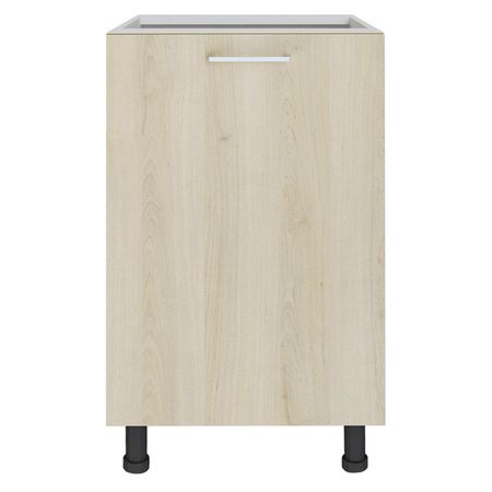 кухонный шкаф напольный Дуб Кремона 450х550х820мм 1 дверь МДФ/ЛДСП