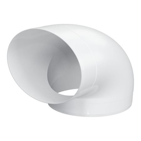 колено ЭРА D160мм 90г пластик белый колено awenta d125мм пласт белый