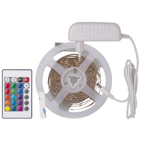 лента светодиодная FEBOX 10Вт/м IP65 RGB 3м лента gauss basic led 10вт м 700лм м 3000k 10мм ip65 12в 3м