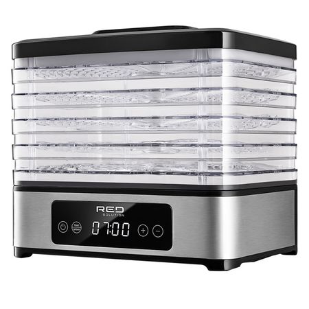cушилка для овощей и фруктов RED SOLUTION DD011V 400Вт 7 поддонов водонепроницаемый трансформатор lincoiah 12в 24в 10 400вт