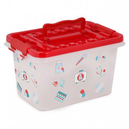 контейнер Доктор 4л 26х17х2,6см пластик с крышкой ингалятор компрессорный с принадлежностями ld 212c little doctor литл доктор