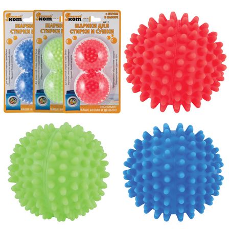 шарики РЫЖИЙ КОТ 2шт 6см для стирки и сушки белья ные шарики из пенопласта celadon 2 10 мм