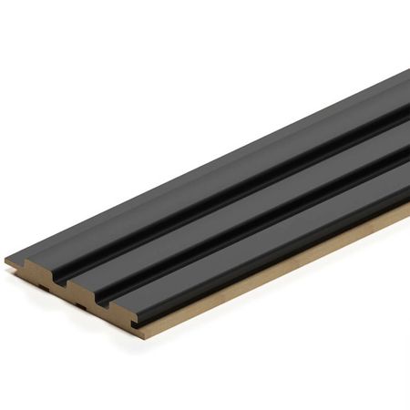 панель стеновая реечная МДФ STELLA Beats De Luxe Black Lead 2700x119x16мм бес lead оловянная проволока для пайки 50г 500г