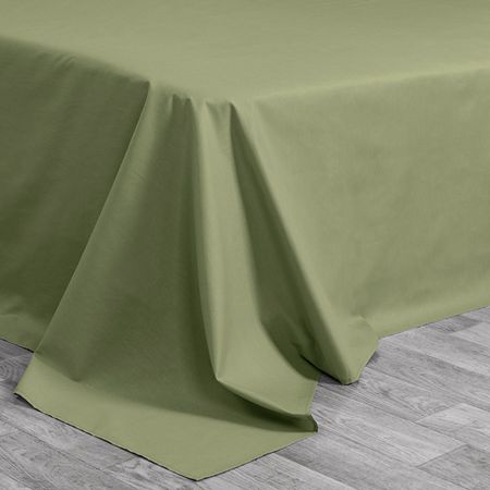 простыня Эльф 150х215см сатин зеленая, арт.103/1-Фисташковый крем простыня picassa 220х240см сатин кремовая арт 220 крем