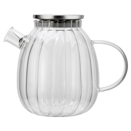 чайник заварочный TALLER 1500мл термостекло, нерж.сталь