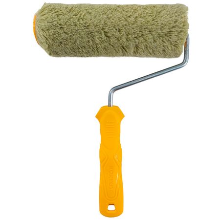 валик с ручкой KORVUS полиакрил 18/180/40мм фасадный  D6мм, арт.0205134 korvus валик с ручкой 180мм с ванночкой 260х310мм арт 0703014