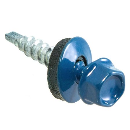 саморез кровельный с буром 4,8x28мм синий RAL-5005 60шт нефростен таблетки п о плен 60шт