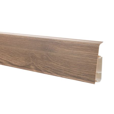 плинтус ПВХ SALAG Lima 2500x72x22мм Дуб Песочный 03