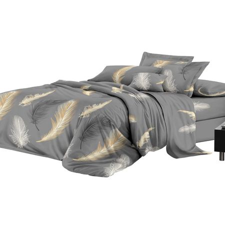 постельное белье 1,5сп Эльф поплин 2 нав.50х70см, арт.1176/1-Финист