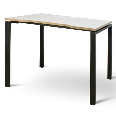 стол письменный ДП1-01-13 1000х600х750мм ЛДСП/металл ясень шимо/черный