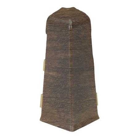 угол наружный для плинтуса ПВХ SALAG Lima 72мм Дуб Рустик 1шт.