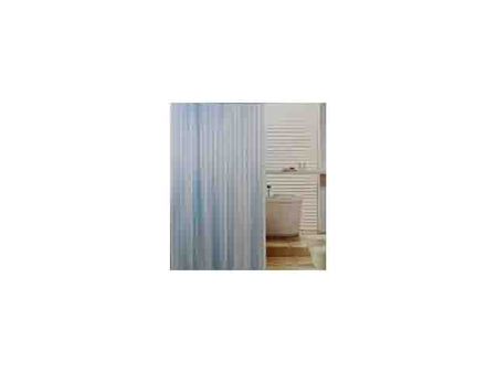 занавеска для ванной OFELIS 180х180см полиэстер голубая полоска