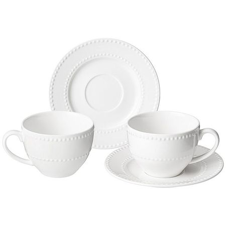 сервиз чайный LEFARD Pearl 2/4 290мл фарфор