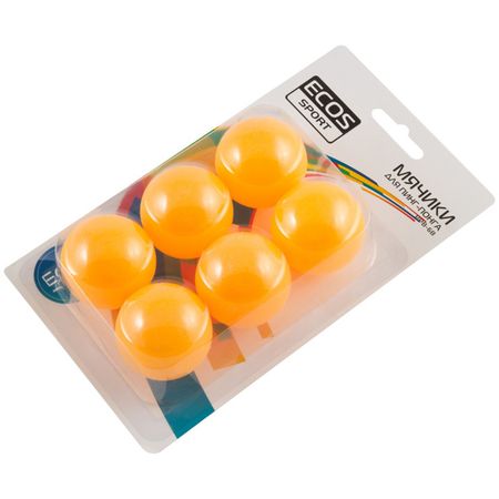 набор мячей для настольного тенниса ECOS 6шт сверлильный шпиндель для настольного сверлильного станка xiling