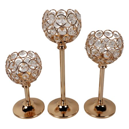 набор подсвечников 3шт металл, акрил поломой domcraft standart 120см насадка губка 27см ппу с отжимом металл