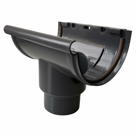 воронка желоба IMPLAST универсальная центральная G130/80, 80/100 мм графит воронка для консервирования xinchen zh1001