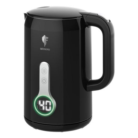 чайник LEONORD LE-1536 2200Вт 1,7л металл/пластик черный чайник vitek vt 1139 2200вт 1 8л металл