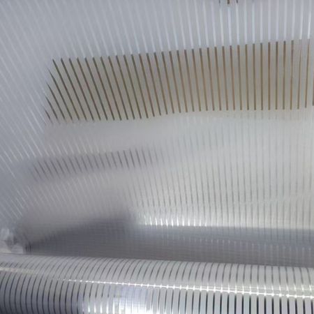 клеенка 0,6мм шир.80см прозрачная рифленая, арт. TB-80-0.6