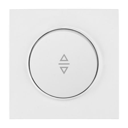 переключатель 1-клавишный  BYLECTRICA Прованс перекрестный квадрат белый выключатель 1 клавишный gusi ugra перекрестный 10а белый