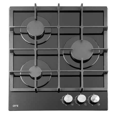 поверхность газовая ORE LGS45GB 3 конфорки закаленное стекло/чугун черный закаленное стекло для dodge charger challenger 2017 2021 экран gps навигации 8 4 дюймовая защитная пленка для экрана автомобиля устойчивая к царапинам