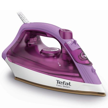 утюг TEFAL Steam Essential 2 FV1955E0 1400Вт 100 г/мин фиолетовый утюг brayer br4006 2400вт 140г мин керамика фиолетовый