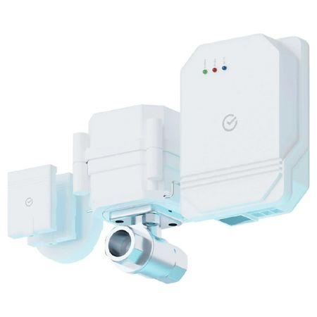 умная система защиты от протечек воды SBER Wi-Fi 3/4 O2U202W1R белый wonkedq клеммный блок при  датчика ptio1 5 s 4