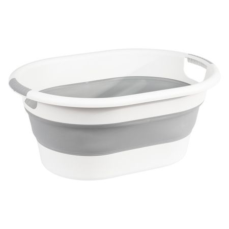 таз IDEA Флекс 17,5л овальный складной пластик, ТЭП таз idea флекс складной 10 л
