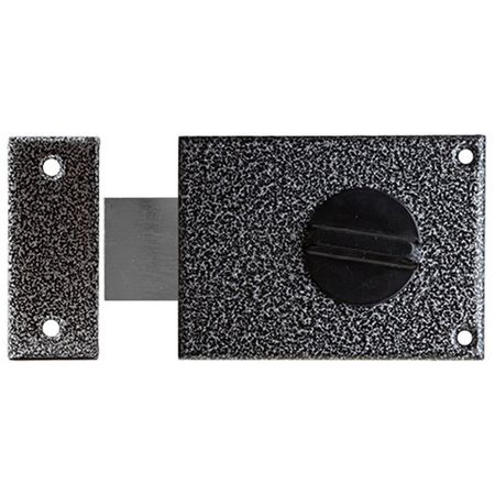 замок накладной Apecs R01-C-GR (ЗН1-1 А) цилиндровый 1 ригель