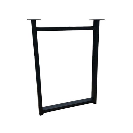 подстолье для стола PROSMITH ЛОФТ 710х550мм с верхней поперечиной сталь черн. подстолье для стола prosmith лофт 710х550мм z образное